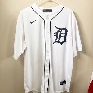 Detroit Tigers White Home Replica Team Jersey